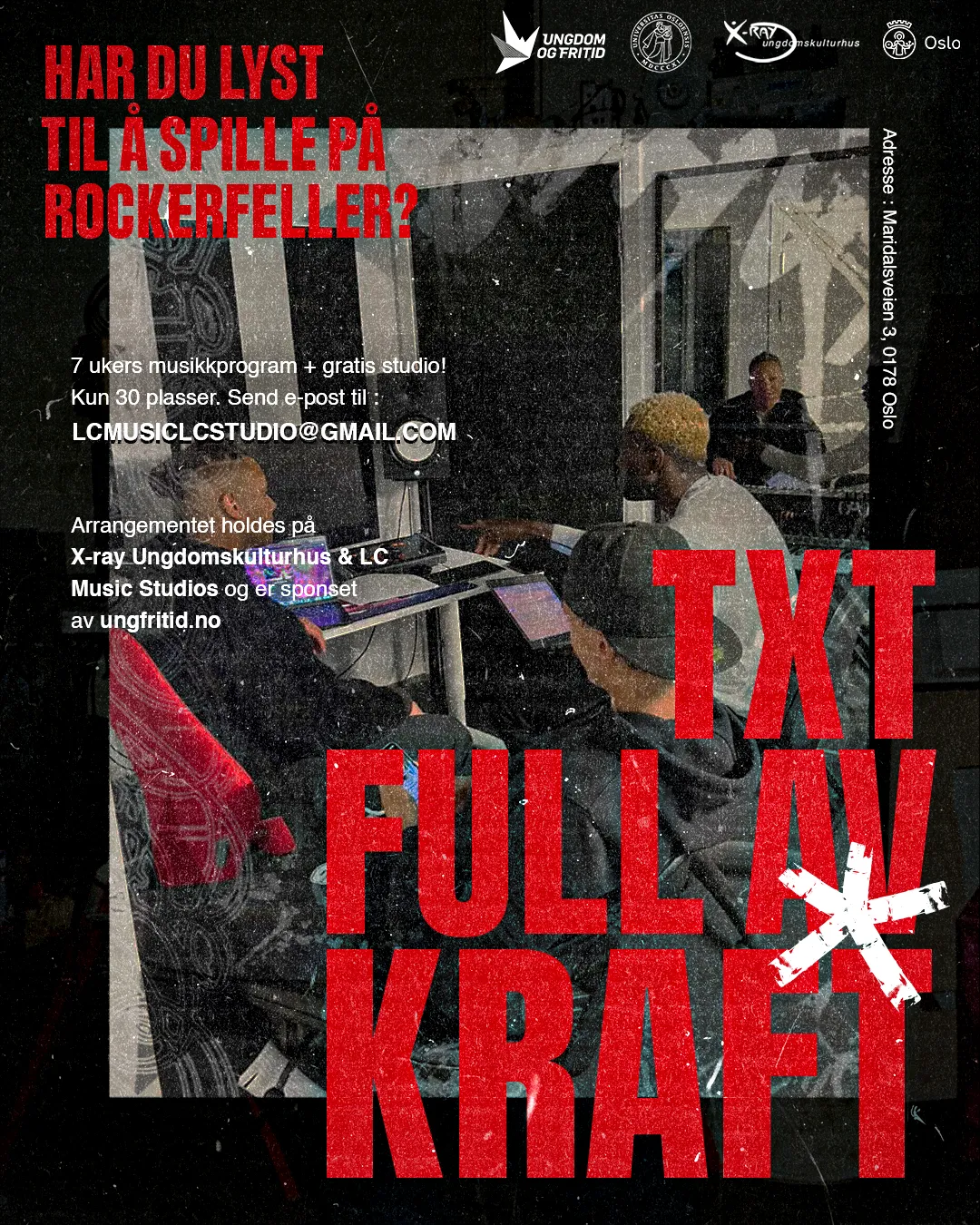 Oppdrag Kampanjeplakat