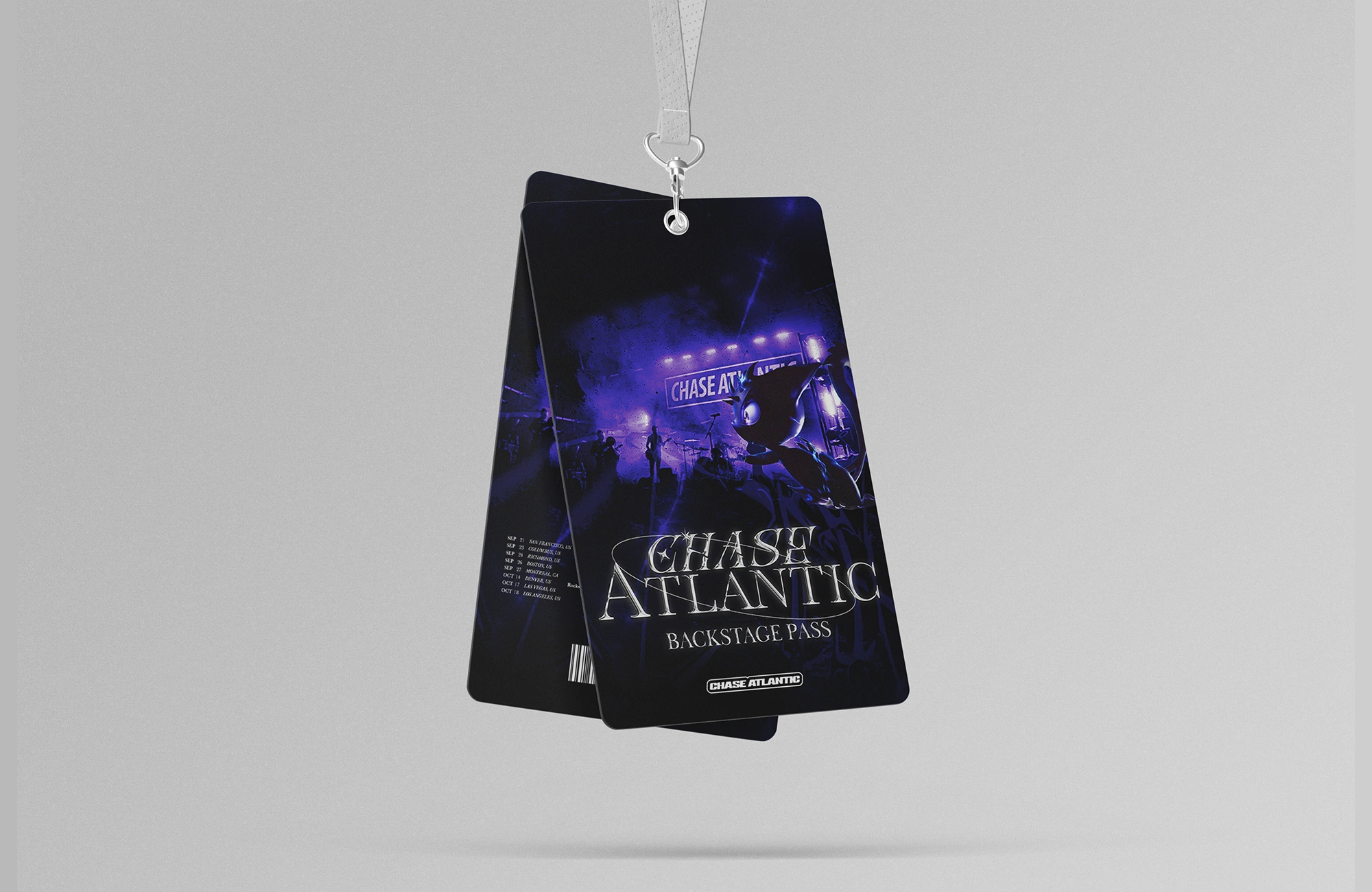 VIP-kort for Chase Atlantic-tour