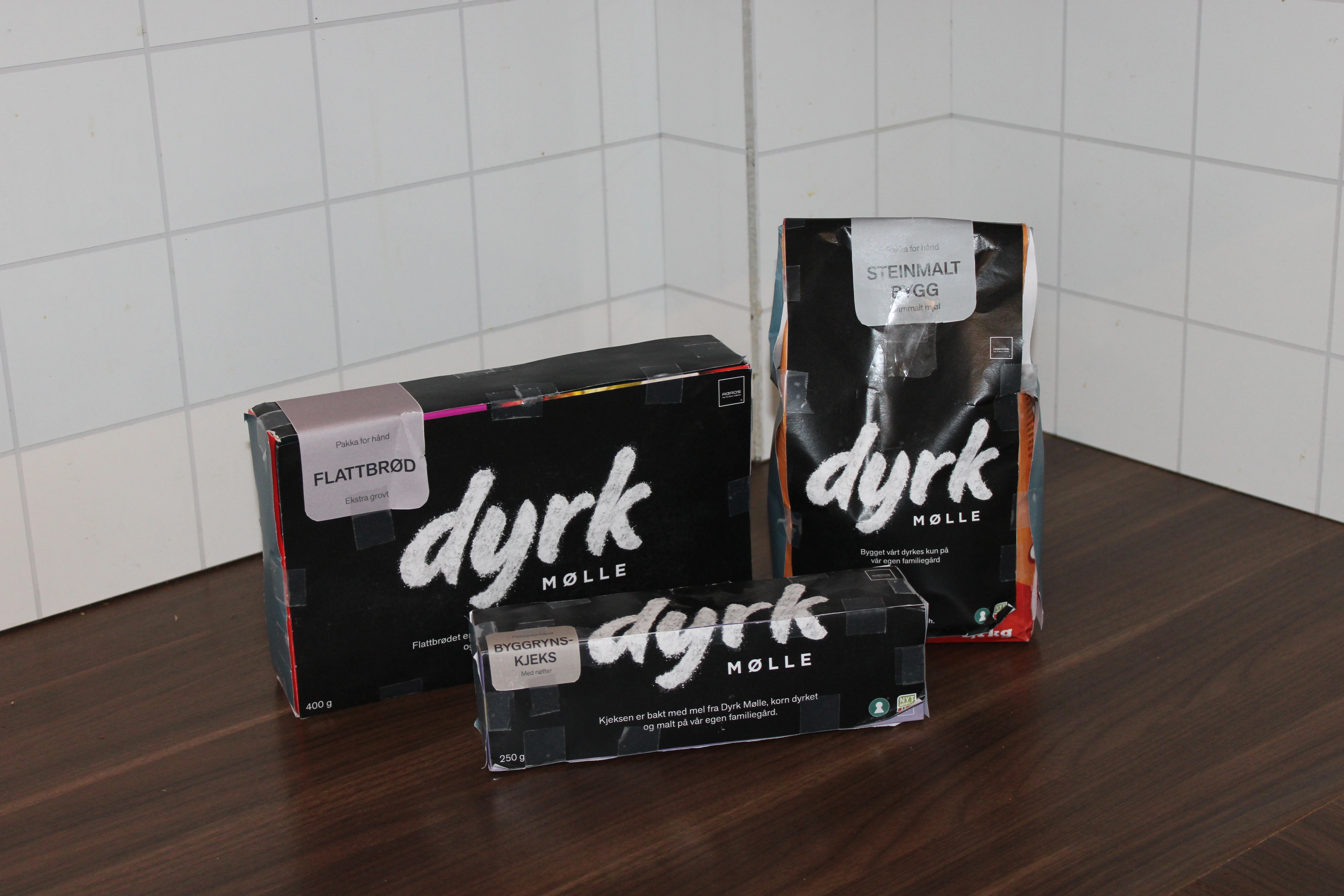 Ferdig serie med Dyrk Mølle melposer