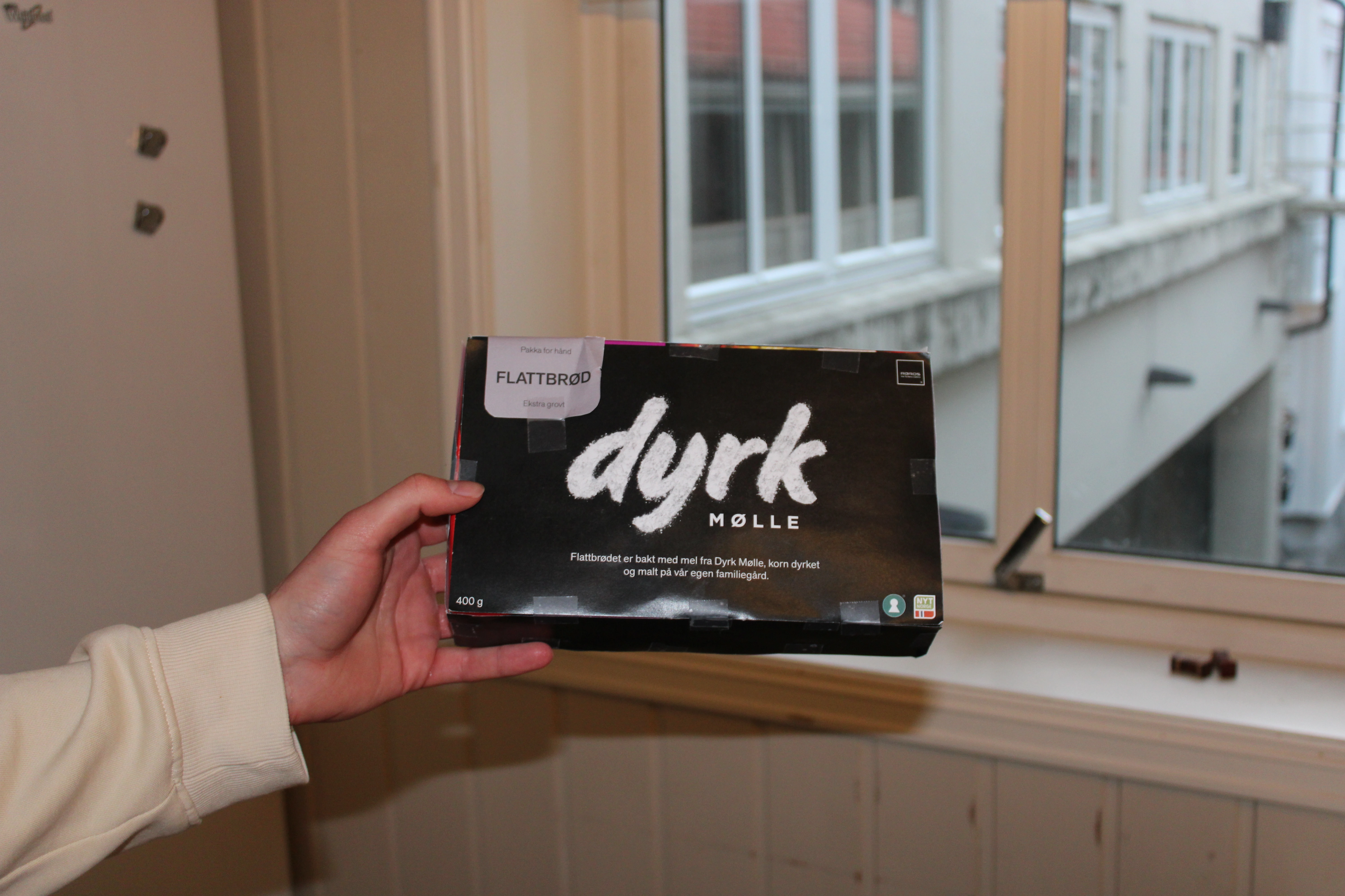 Prototype av flattbrødboks