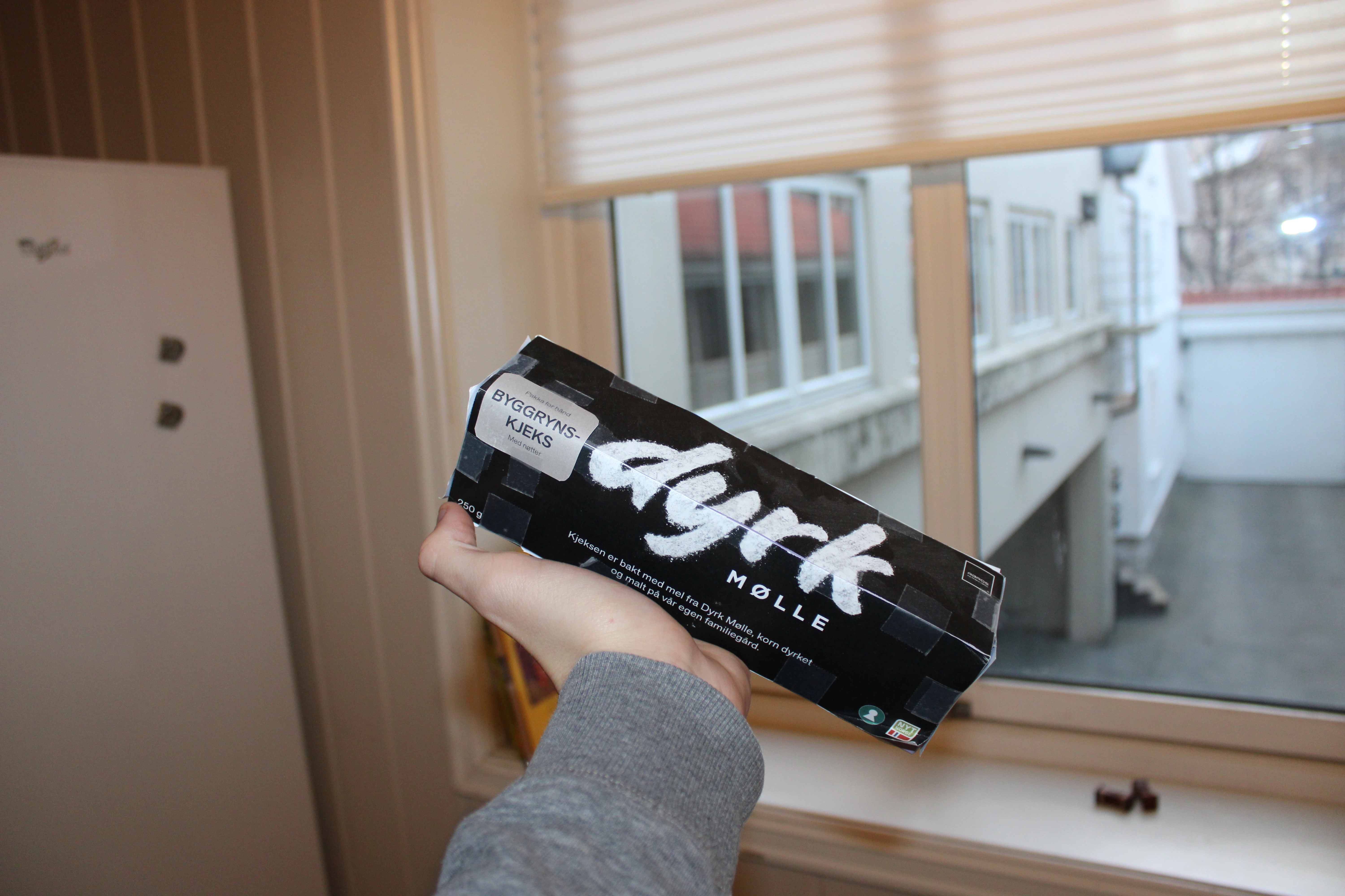 Prototype av kjeksboks