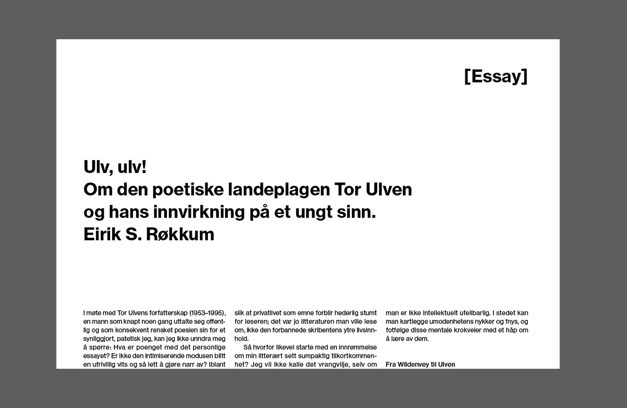 Testing av leserytme