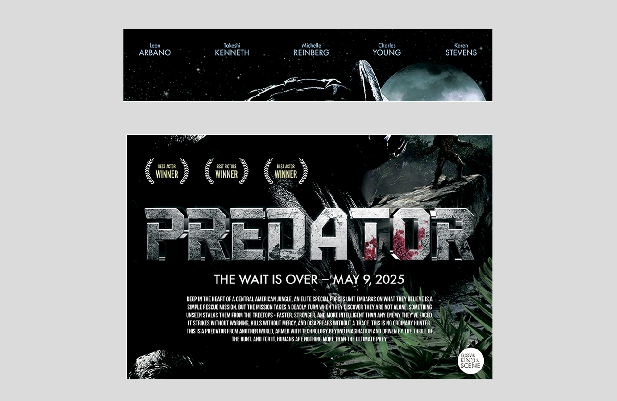 Tredje versjon av Predator-plakaten