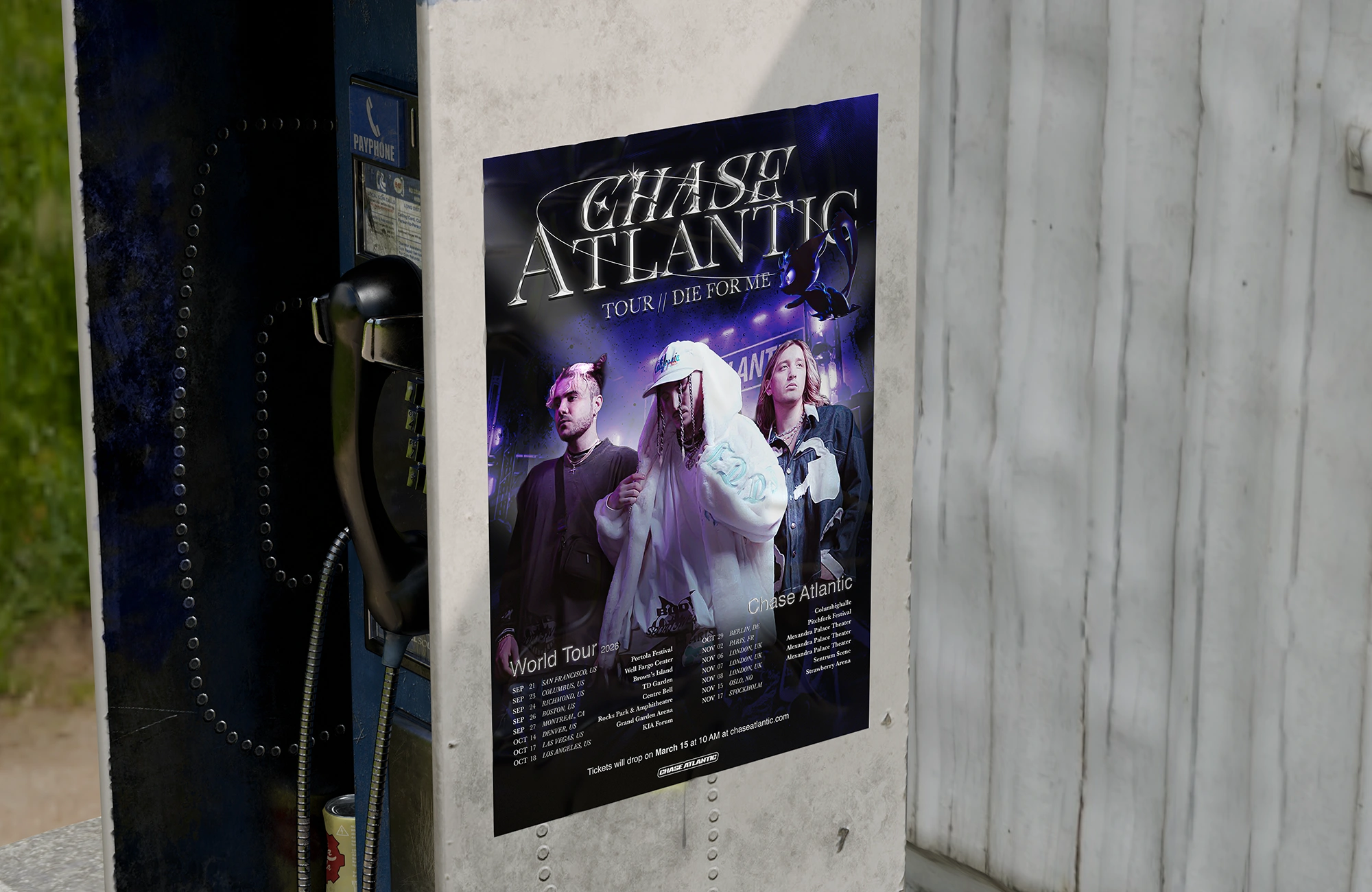 Ferdig Chase Atlantic-plakat