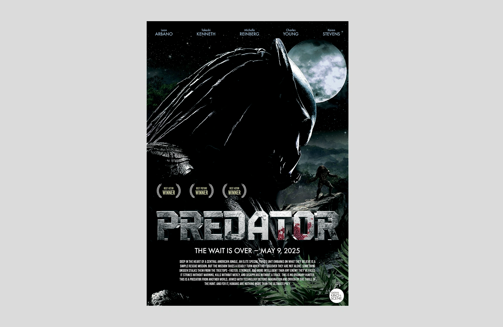 Tredje versjon av Predator-plakaten